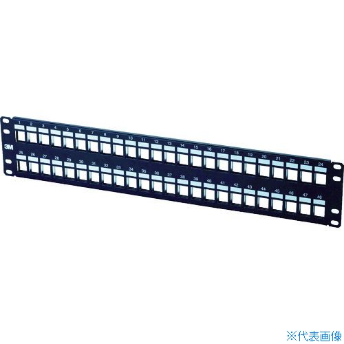 ■コーニング モジュラーパッチパネル 2Uサイズ 48ポート VOLPPUDF48KJPN(7876751)