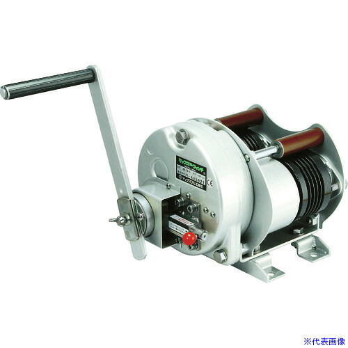■MAXPULL 手動往復牽引エンドレスウインチ ラッチブレーキ 最大能力0.5t ME5L(7946503)[送料別途見積り][法人・事業所限定][直送]