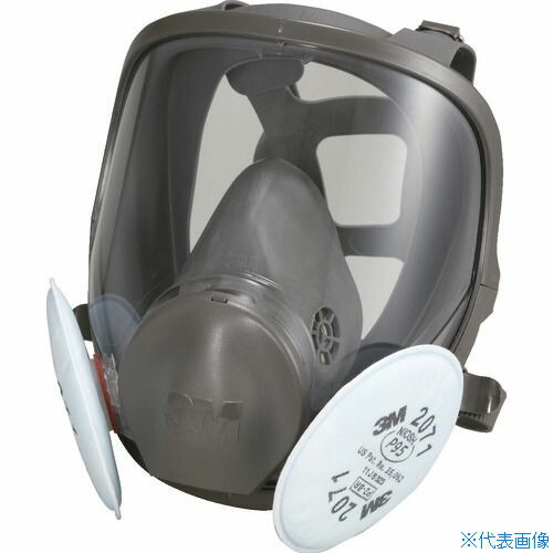 楽天市場】【お徳用】3M 取替え式防じんマスク(全面体)6000F/2091