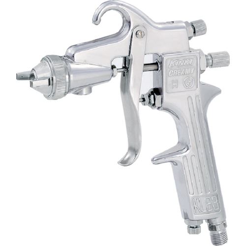■近畿 クリーミー重力式スプレーガン ノズル径1.0mm C63A10(8050531)[送料別途お見積り][法人限定][掲外取寄]
