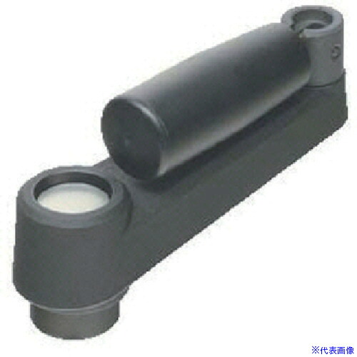 ■ELESA ボアードクランクハンドル ハンドル径128mm BCH100F(8054411)[送料別途お見積り][法人限定][掲外取寄]｜ファーストFACTORY