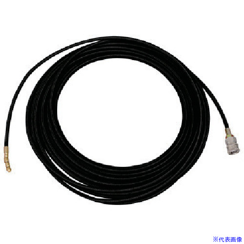 ■Asada 洗管ホースコック無 12/80G・11/110用 20m ワンタッチC HD03153(8067842)[法人限定][外直送元]
