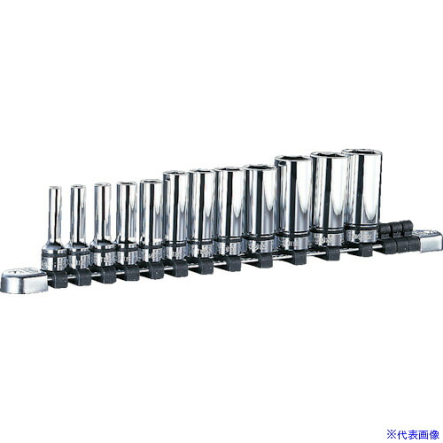 ■ネプロス 9.5sq.ディープソケットセット(12コ組) 差込数9.5mm 6角 NTB3L12A(8070562)｜ファーストFACTORY