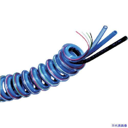 ■チヨダ 電線入りスリットスパイラル 8mm/使用範囲1210mm 3SSE815(8083492)[送料別途見積り][法人・事業所限定][掲外取寄]