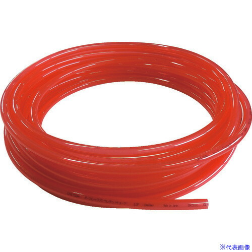 ■チヨダ ポリウレタンチューブ PフレックスチューブCP(透明ピンク)8mm/20m 8PCP20M(8083914)