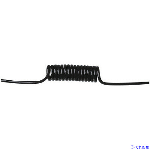 ■チヨダ タッチスパイラルチューブ 12mm/使用範囲3700mm TPS1255(8084275)[送料別途見積り][法人・事業所限定][掲外取寄]