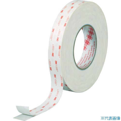 ■3M VHB構造用接合テープ Y－4930 12mmX66m 22巻入り 白 Y493012X66(8085543)[送料別途お見積り][法人限定][掲外取寄]