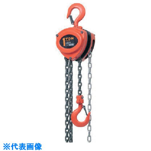 ■HHH チェーンブロック 定格荷重1.5t 揚程2.5m RCB1.5TON(8087220)[送料別途見積り][法人・事業所限定][掲外取寄]｜ファーストFACTORY