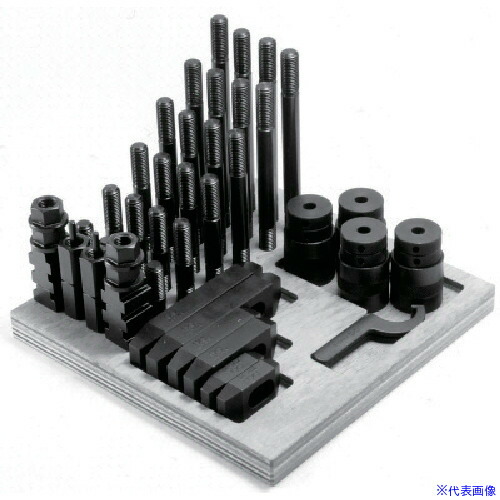 ■SUPER プレーンクランピングキット(M16) T溝幅18mm P1816CK(8130809)｜ファーストFACTORY