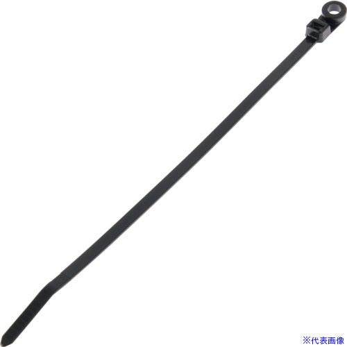■PANDUIT ネジ止めタイプナイロン結束バンド 耐熱性黒 (250本入) PLC4HS25TL30(8146437)