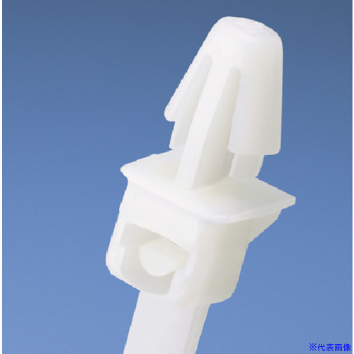 ■PANDUIT 押し込みタイプナイロン結束バンド ナチュラル 3.4×156×1.1 (1000本入) PLP1.5IM(8146472)|ファーストFACTORY