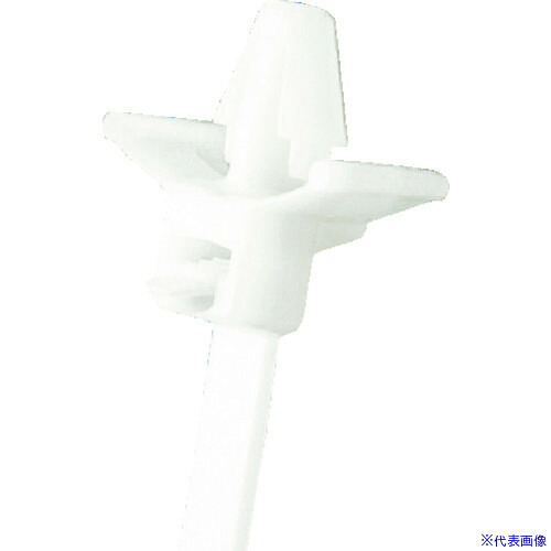 ■PANDUIT 取り外し可能押し込みタイプ結束バンド ナチュラル (500本入) PRWP1.5SD(8146523)