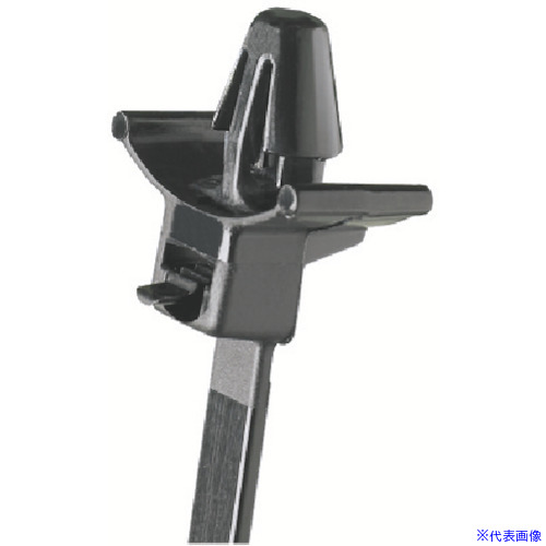 ■PANDUIT 取り外し可能押し込みタイプ結束バンド 耐候性黒 (500本入) PRWP1SD0(8146526)&times;2[送料別途お見積り][法人限定][掲外取寄]｜ファーストFACTORY