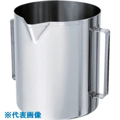 ■MONOVATE ステンレスビーカー 20L BK20(8146993)[法人限定][外直送元]