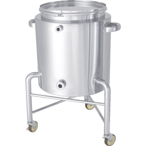 ■MONOVATE ステンレス片テーパー型バンド式ジャケット容器脚付20L KTTCTLJL30(8147152)[法人・事業所限定][外直送元]