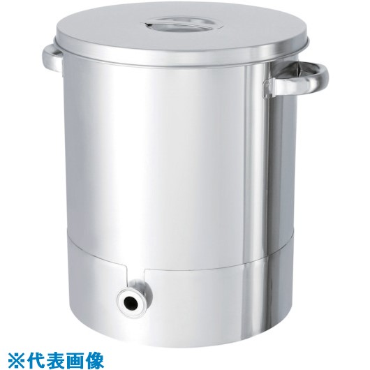 ■MONOVATE ステンレスタンク片テーパー型汎用容器25L KTTST33(8147159)[法人・事業所限定][外直送元]