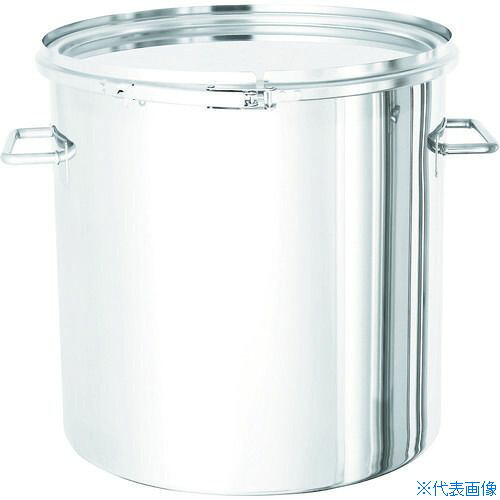 ■MONOVATE ステンレスタンクサニタリーバンド式密閉タンク100L SMACTL47H(8147214)[法人限定][直送元]｜ファーストFACTORY