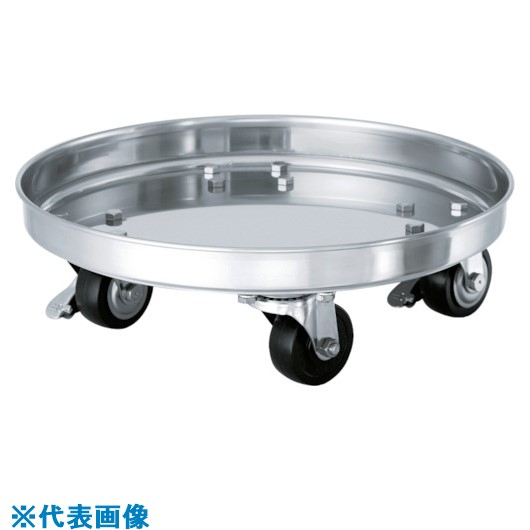 ■MONOVATE 導電車輪付運搬用台車 KMD43(8147275)[法人・事業所限定][外直送元]
