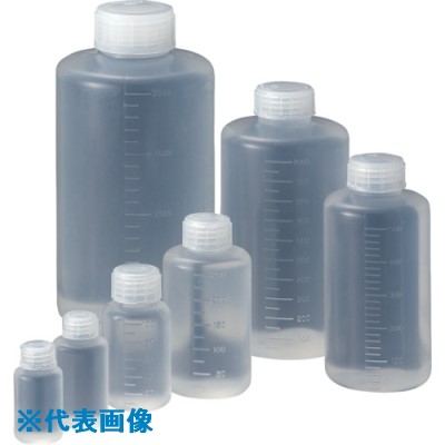 ■サンプラ PPボトル細口 1L (50本入) 02035C(8162577)[送料別途お見積り][法人限定][掲外取寄]