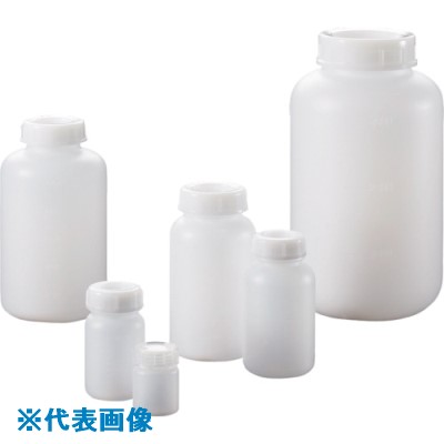 ■サンプラ PE広口瓶 10L (8本入) 02090C(8162604)[送料別途お見積り][法人限定][掲外取寄]
