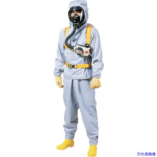 ■シゲマツ 【受注生産品】 密閉形防護服PS410K上着中(07752) 07752(8167496)[送料別途お見積り][法人限定][掲外取寄]｜ファーストFACTORY