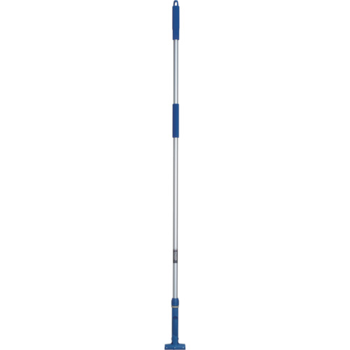 ■テラモト FXハンドルアルミ柄 1500mm ブルー CL3741203(8173099)[送料別途お見積り][法人限定]