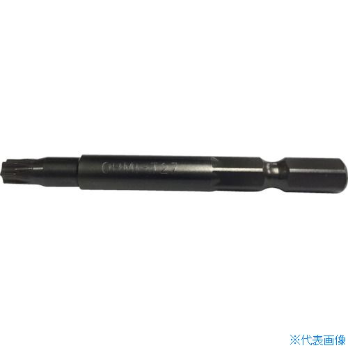 ■近江 六角6.35 溝13差込 へクスウェーブビット T27 全長65 段付φ6x15 V21TT27656(8179093)×10