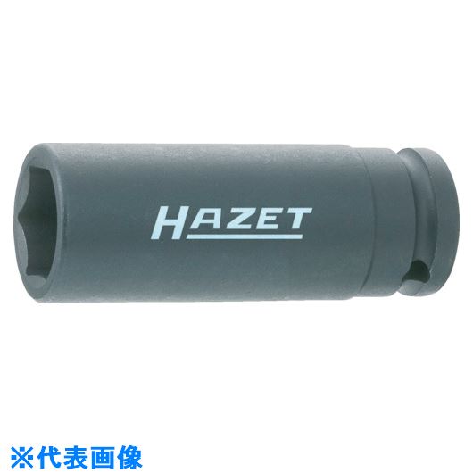 □HAZET インパクト用ロングソケットレンチ 6角タイプ 差込角12.7mm