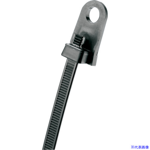 ■PANDUIT スタストラップ クランプタイプナイロン結束バンド 耐候性黒 SSC4HS25D0(8180425)|ファーストFACTORY