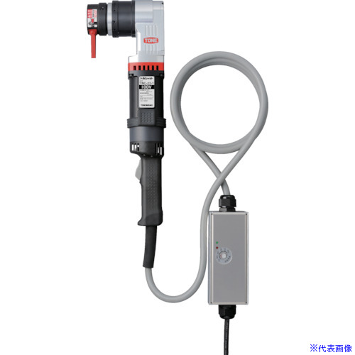 ■TONE シャーレンチ M20・M22ナット回転角レンチ コーナー型トルシャット 電源200V TNC222T(8182642)[送料別途見積り][法人・事業所限定][掲外取寄]｜ファーストFACTORY