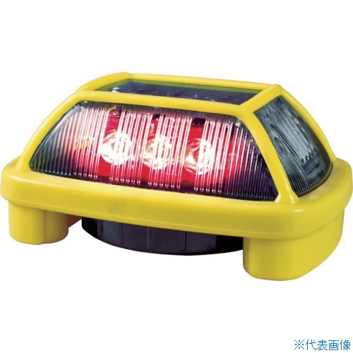 ■NIKKEI ニコハザードFAB VK16H型 LED警告灯 赤 VK16H004F3R(8183274)