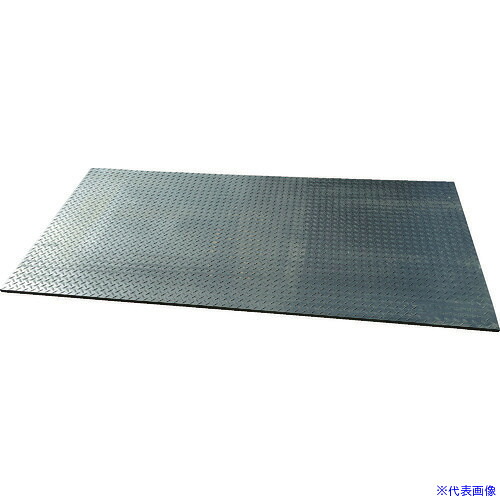 ■仙台銘板 ネオペイブレックス(黒ゴムマット) (2000&times;1000&times;15mm) 3270660(8184900)[送料別途お見積り][法人限定][直送]｜ファーストFACTORY