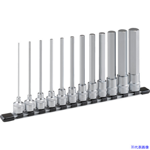 ■TONE 超ロングヘキサゴンソケットセット(ホルダー付) 12pcs HH412LL(8188724) 12,874円