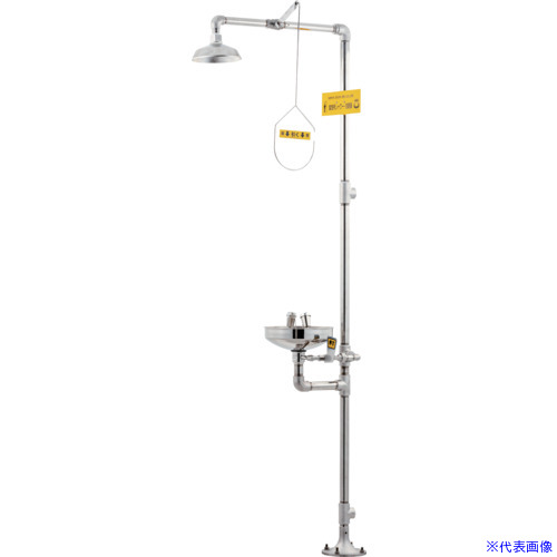 ■日本エンコン 緊急用シャワー・洗眼器 50250FS(8192963)|ファーストFACTORY