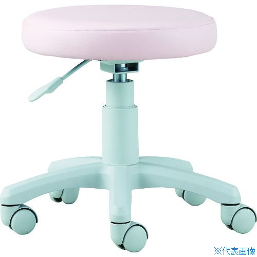 ■TRUSCO ワークチェア WC-20 ピンク WC20P(8194975)