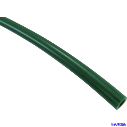 ■チヨダ ナイロンチューブ緑 外径8mm 内径6mm 全長100m TN8X6100G(8202417)[送料別途お見積り][法人限定][掲外取寄]