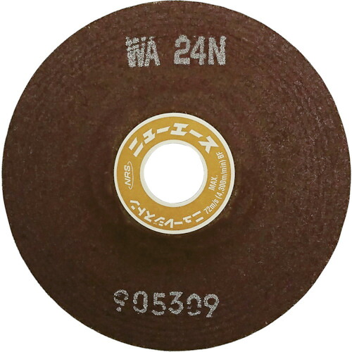 ■NRS オフセット型研削砥石 ニューエース 100×6×15 WA24N NA1006WA24N(8202427)×25