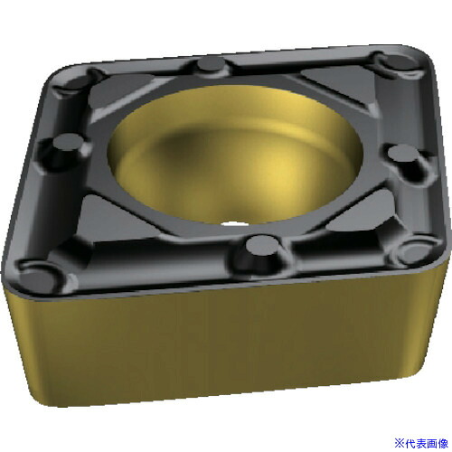 ■SANDVIK コロターン107 旋削用ポジチップ(120) 3225 CCMT060208WF(3225)(8203473)&times;10[送料別途お見積り][法人限定][掲外取寄]｜ファーストFACTORY
