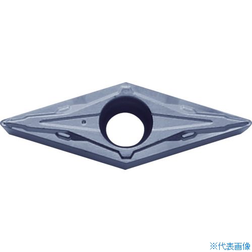 ■京セラ 旋削加工用チップ PVDコーティング PR1535 VCMT160408PP(PR1535)(8206135)×10[送料別途お見積り][法人限定][掲外取寄]