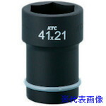 ■KTC 25.4sq.インパクトレンチ用ホイールナットコンビソケット(薄肉) 対辺寸法41×21mm ABP84121TP(8230832)