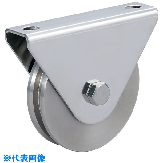 ■SUGATSUNE (200024742)JS300－200Vステンレス鋼製重量用戸車 JS300200V(8246832)[送料別途お見積り][法人限定][掲外取寄]