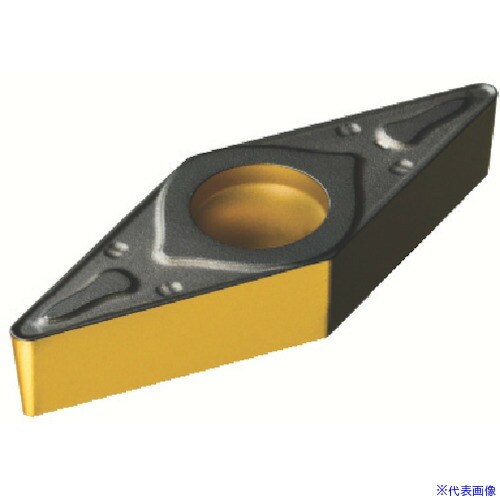 ■サンドビック コロターン107 旋削用ポジチップ(122) 4305 VBMT160412PR(4305)(8252365)×10[送料別途見積り][法人・事業所限定][掲外取寄]