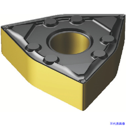 ■サンドビック T-Max P 旋削用ネガ・チップ(112) 4305 WNMG080412WF(4305)(8252389)×10[送料別途見積り][法人・事業所限定][掲外取寄]
