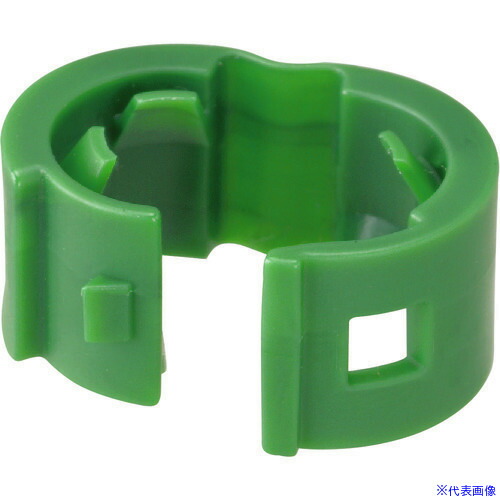 ■PANDUIT カラーバンド 緑 (25個入) PCBANDGRQ(8257309)&times;10[送料別途お見積り][法人限定][メーカー取寄]｜ファーストFACTORY