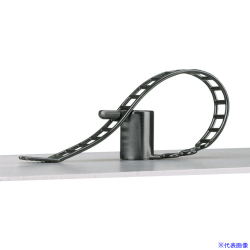 ■PANDUIT ラダースタイル スタッドマウントナイロン結束バンド 耐熱性黒 PRST30SS14M30(8257325)×2[送料別途お見積り][法人限定][掲外取寄]