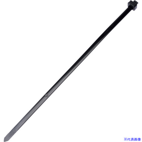 ■PANDUIT スタストラップ ナイロン結束バンド 黒 長さ:140mm 幅:2.4mm 1000本入り SST1.5M−M20 SST1.5MM20(8257368)|ファーストFACTORY