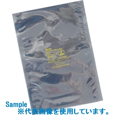 ■SCS 静電気シールドバッグ フラットタイプ 356X457mm (100枚入) 1001418(8265431)[送料別途お見積り][法人限定][掲外取寄]｜ファーストFACTORY