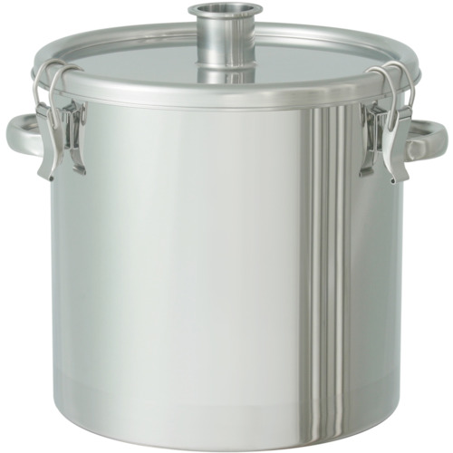 ■MONOVATE ステンレスタンク 粉体回収容器3Sへルール付 15L FKCTH27F3S(8265792)[法人・事業所限定][外直送元]