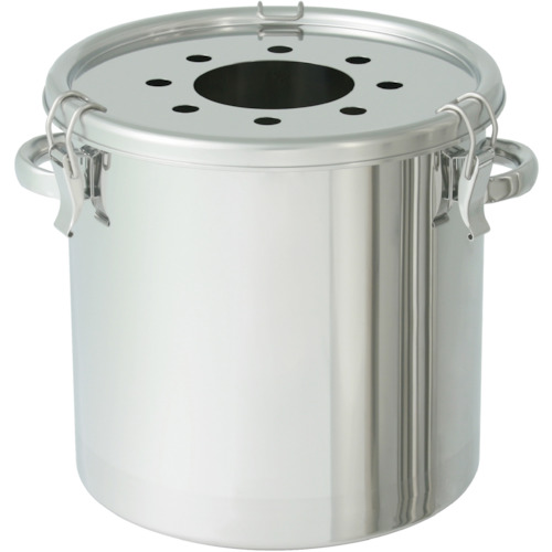 ■MONOVATE ステンレスタンク 粉体回収容器5K150AFF穴付 45L FKCTH395KHL150A(8265826)[法人・事業所限定][外直送元]