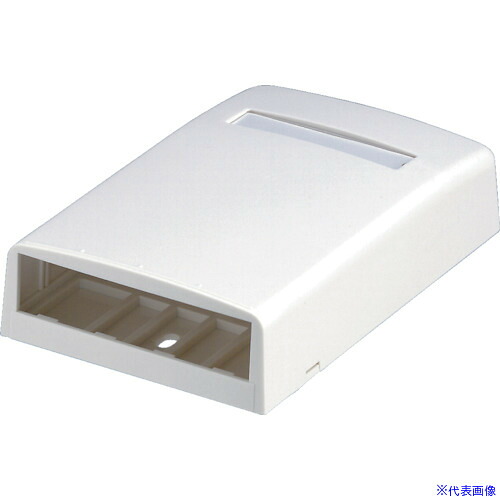 ■PANDUIT 光ファイバー・マルチメディアアウトレット 4個口 オフホワイト CBX4IWAY(8281444)×10[送料別途お見積り][法人限定][掲外取寄]